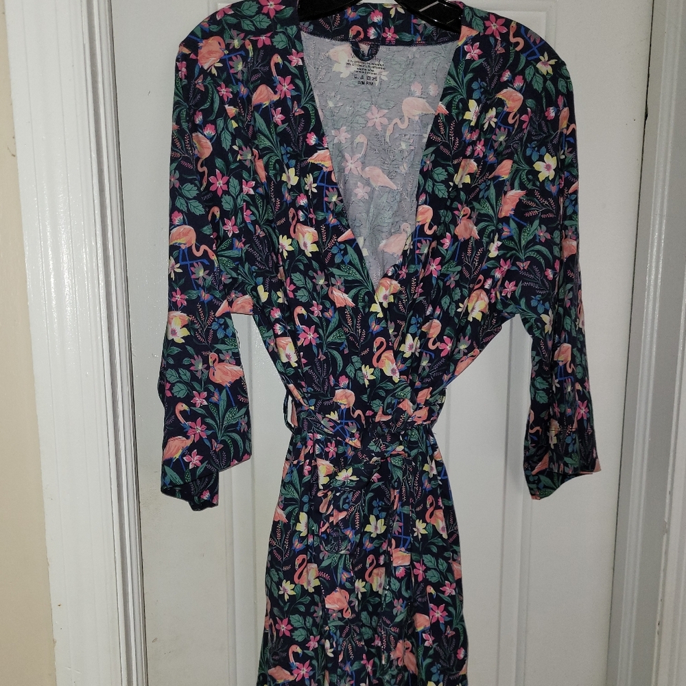 Vera Bradley Mid Length Robe Size S